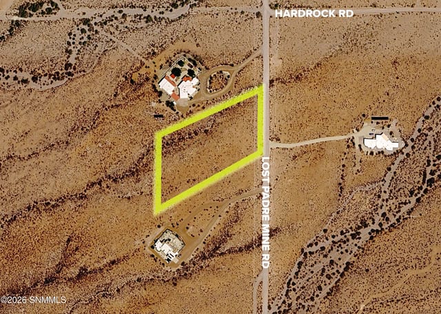 5540 Lost Padre Mine Road, Las Cruces, NM vacant land/acreage for sale at $220,000