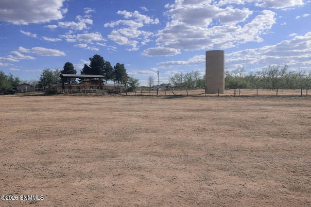 Open acreage in the Mesilla Valley near Mesilla Park, New Mexico