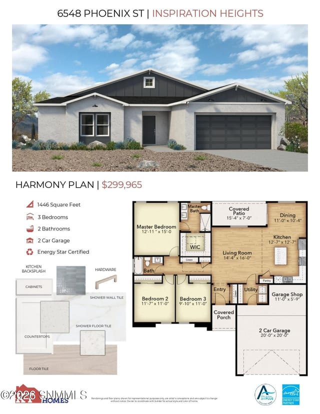 6548 Phoenix Street, Las Cruces, NM – 3 bedroom, 1,446 sqft single family residence for sale at $299,965