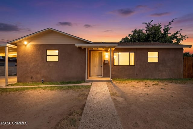 1765 Hamiel Drive, Las Cruces, NM – 3 bedroom, 1,289 sqft single family residence for sale at $160,000