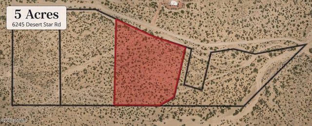 6245 Desert Star Road, Las Cruces, NM residential lots for sale at $99,300