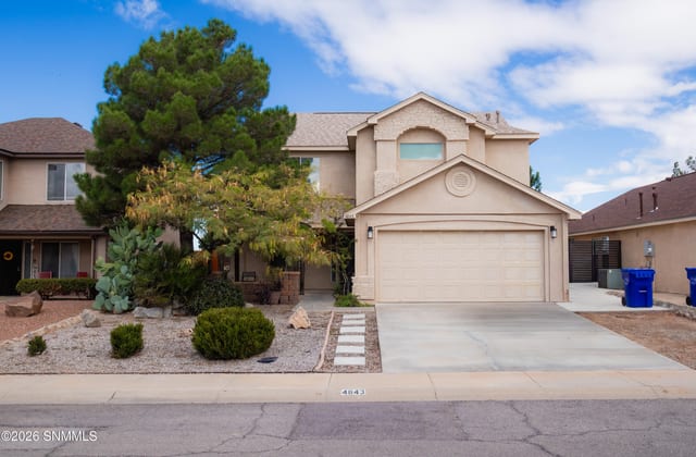 4843 Calle Bella Avenue, Las Cruces, NM – 3 bedroom single family residence for sale at $2,000
